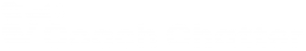 Coach Chatter logo white